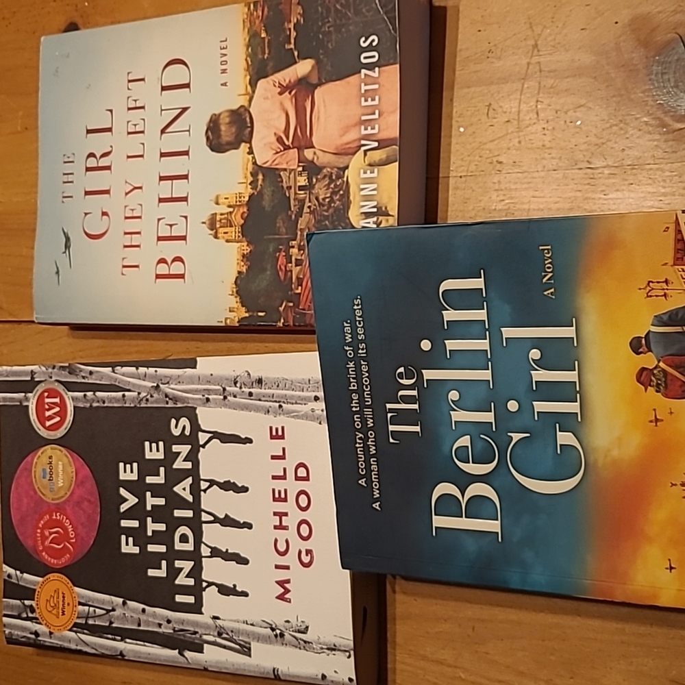 Four books for fall reading.  See last photo for 4th book.😀